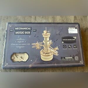 ROKR Mechanical Music Box Airplane Control Tower